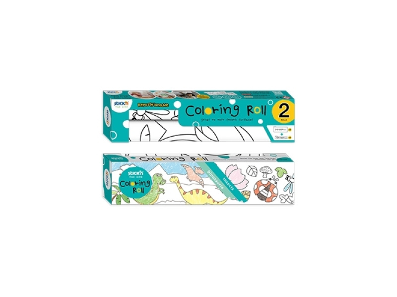 Värvi Ise pildid StickN 315x3550mm + 140x2440mm Dinosaur/Insect - Twin