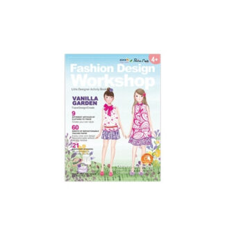 Värvi Ise pildid StickN Little Designer Activity Book – Vanilla Garden