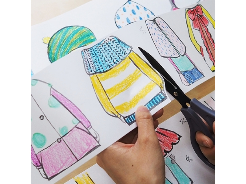 Värvi Ise pildid StickN Little Designer - Winter - Image 3