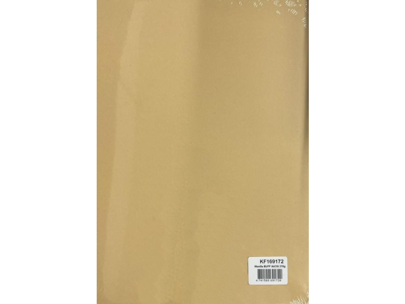 Värviline paber College A4/20l 120g manilla assortii