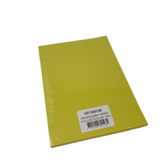 Värviline paber College A4/50l, kollane Ecoline, 100g/m²
