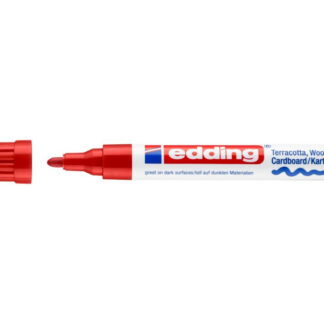 Värvimarker Edding 4000 dekoreerimiseks, 2-4 mm punane