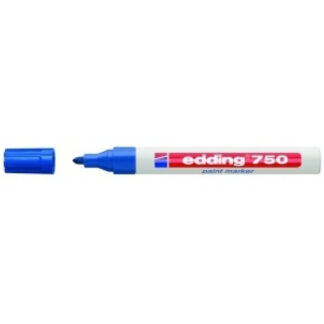 Värvimarker Edding 750 permanentne, Sinine, 2-4mm