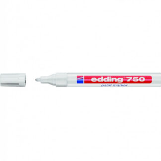 Värvimarker Edding 750 Valge, 2-4mm