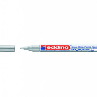 Värvimarker Edding 751, 1-2mm, permanente läikiv, hõbedane