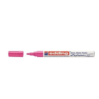 Värvimarker Edding 751 permanentne roosa 1-2mm