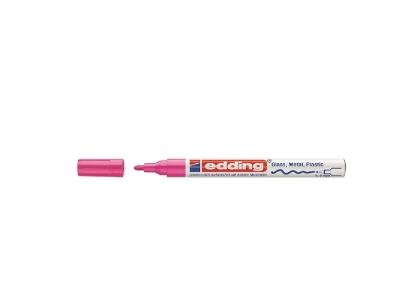 Värvimarker Edding 751 permanentne roosa 1-2mm