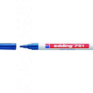 Värvimarker Edding 751 permanentne, Sinine, 1-2mm