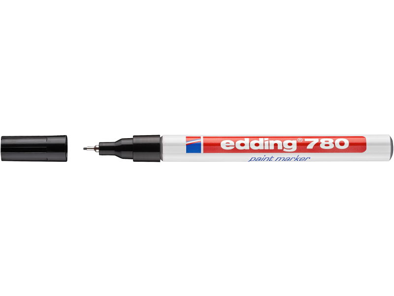 Värvimarker Edding 780 N, 0.8mm, permanentne, Must