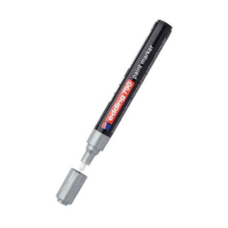 Värvimarker Edding 790, 2-3mm plastik kest, permanente, hõbe