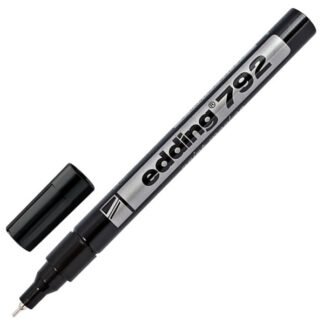Värvimarker Edding 792, 0.8mm permanente, must