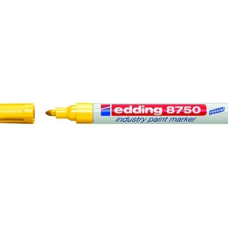 Värvimarker Edding 8750 permanente, Kollane, 2-4mm