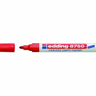 Värvimarker Edding 8750 permanente, Punane, 2-4mm