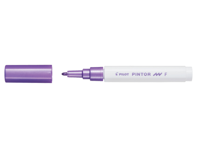 Värvimarker Pilot Pintor metallik lilla 1mm