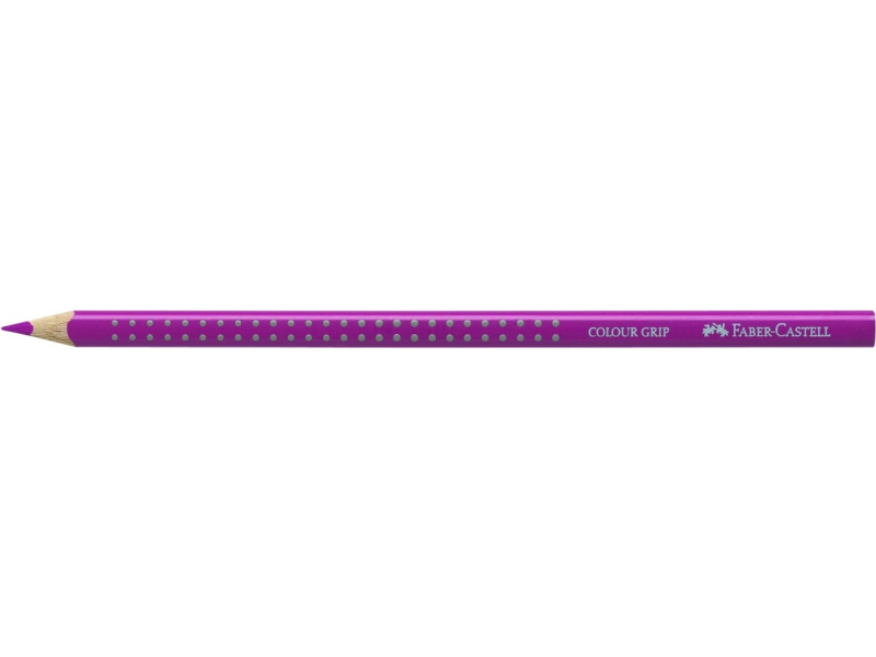 Värvipliiats Faber-Castell Grip mid. purple pink