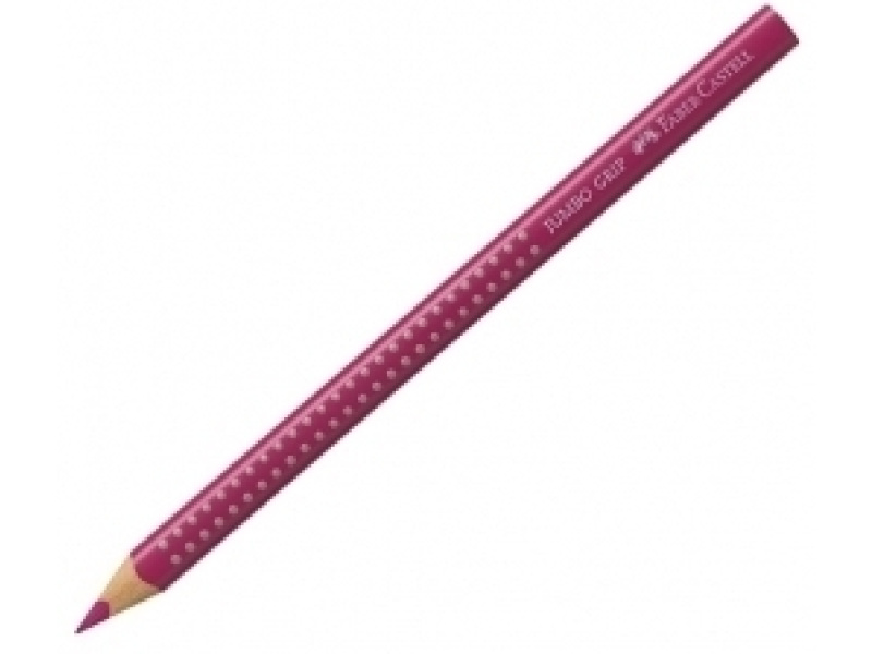 Värvipliiats Faber-Castell Jumbo Grip 25 tumeroosa