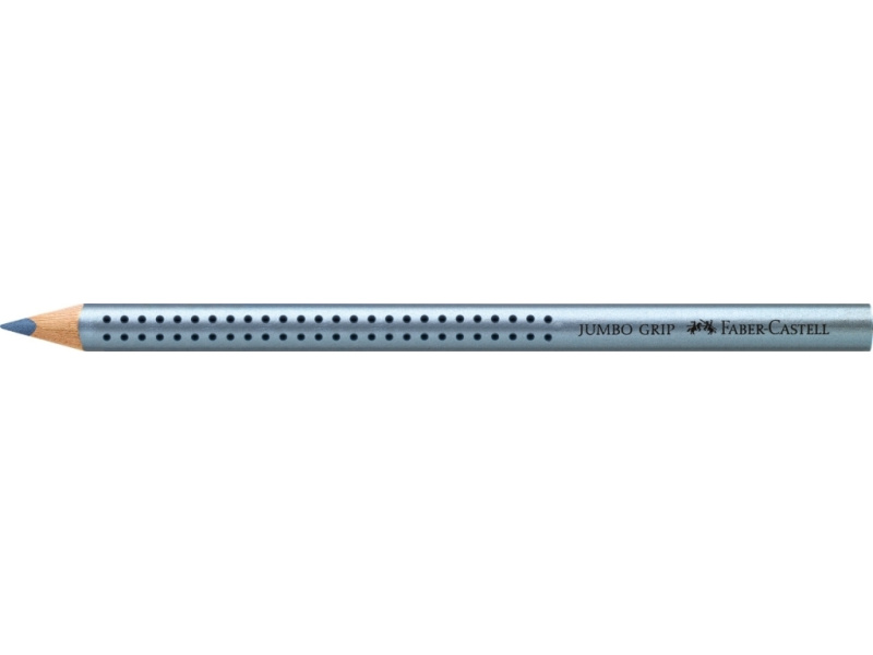 Värvipliiats Faber-Castell Jumbo Grip metallik sinine