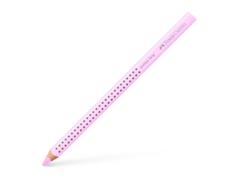 Värvipliiats Faber-Castell Jumbo Grip pastell roosa