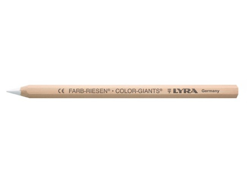 Värvipliiats Lyra Color-Giant valge