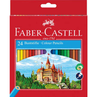 Värvipliiatsid Faber-Castell Castle/Loss 24-värvi