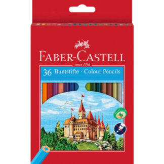 Värvipliiatsid Faber-Castell Castle/Loss 36-värvi