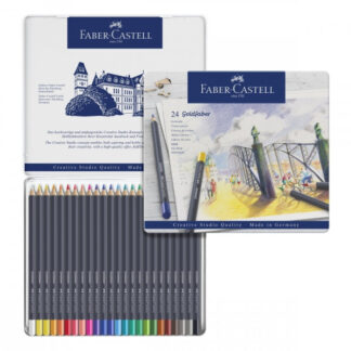 Värvipliiatsid Faber-Castell Goldfaber Creative Studio 24 värvi