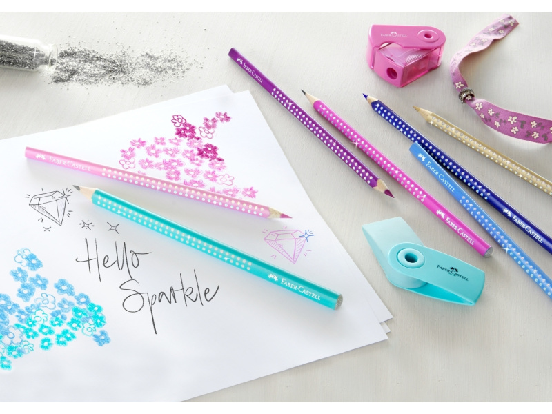 Värvipliiatsid Faber-Castell Sparkle 20-värvi - Pilt 4