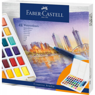 Vesivärvid Faber-Castell Creative Studio 48-värvi