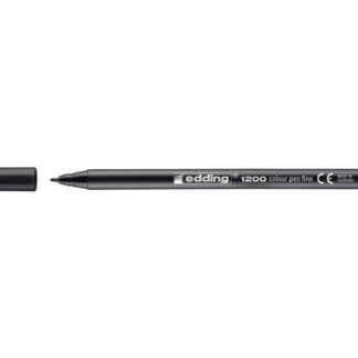 Viltpliiats Edding 1200 1-3 mm, must