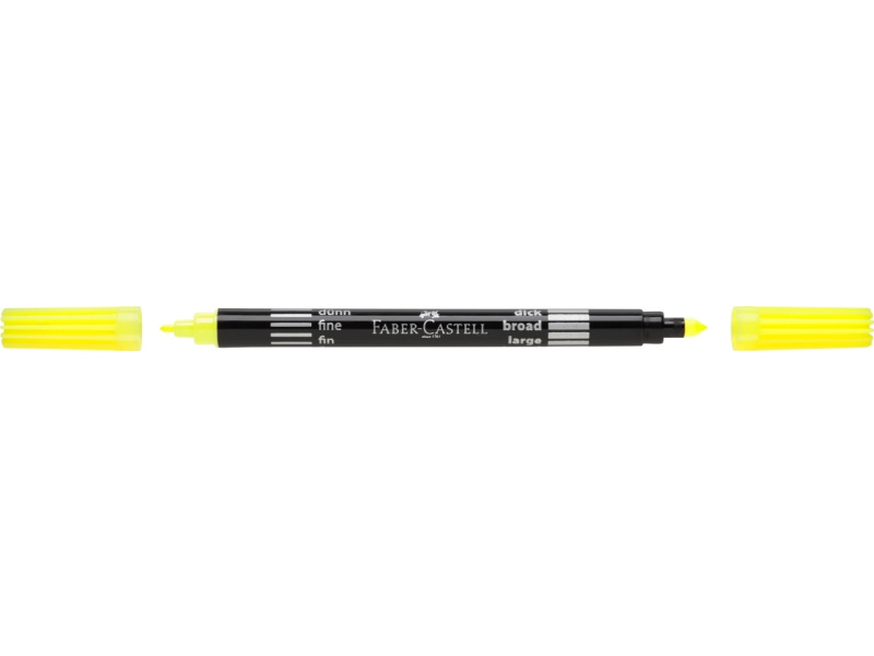 Viltpliiatsid Faber-Castell 2-otsaga 10-värvi neoon - Pilt 3