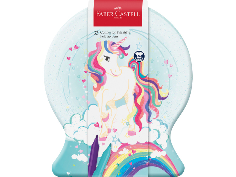 Viltpliiatsid Faber-Castell 33-värvi unicorn