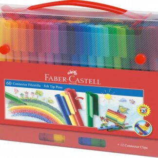 Viltpliiatsid Faber-Castell 60-värvi kohvris