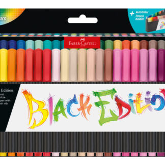 Viltpliiatsid Faber-Castell Black Edition, komplekt 50tk/pk