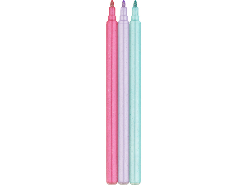 Viltpliiatsid Faber-Castell Unicorn 10+3-värvi + kleepsud - Pilt 3