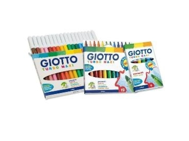 Viltpliiatsid Fila Giotto Turbo Maxi 24-värvi - Pilt 3