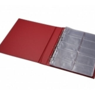Visiitkaardimapp Panta Plast 400-le kaardile must