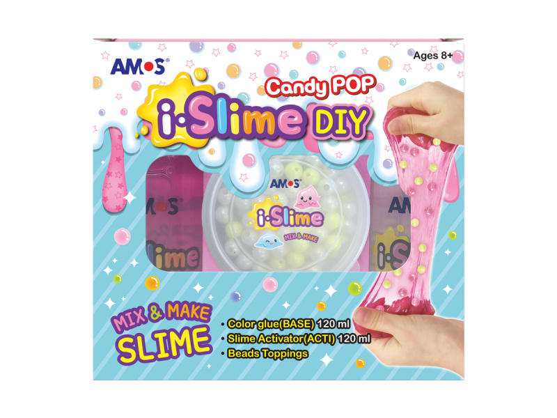 Voolimismass Amos iSlime Candy POP pärlitega