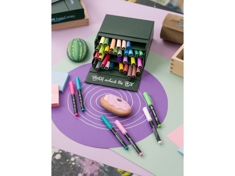 Akrüülmarkerite komplekt Faber-Castell Multimark 48 värvi - Pilt 5