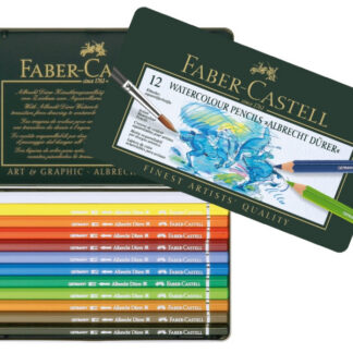 Akvarell-kunstipliiatsid Faber-Castell Albrecht Dürer 12 värvi