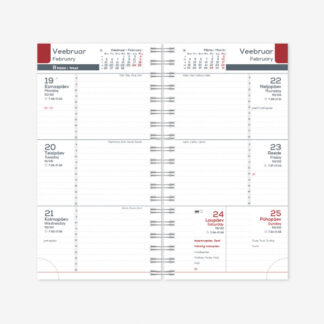 Kalender Timer Midimärmik Spirex sisu Nädal H