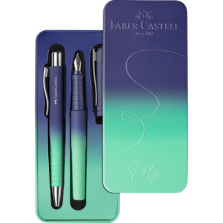 Komplekt Faber-Castell Poly Ball Buzzing Blue pastapliiats + sulepea