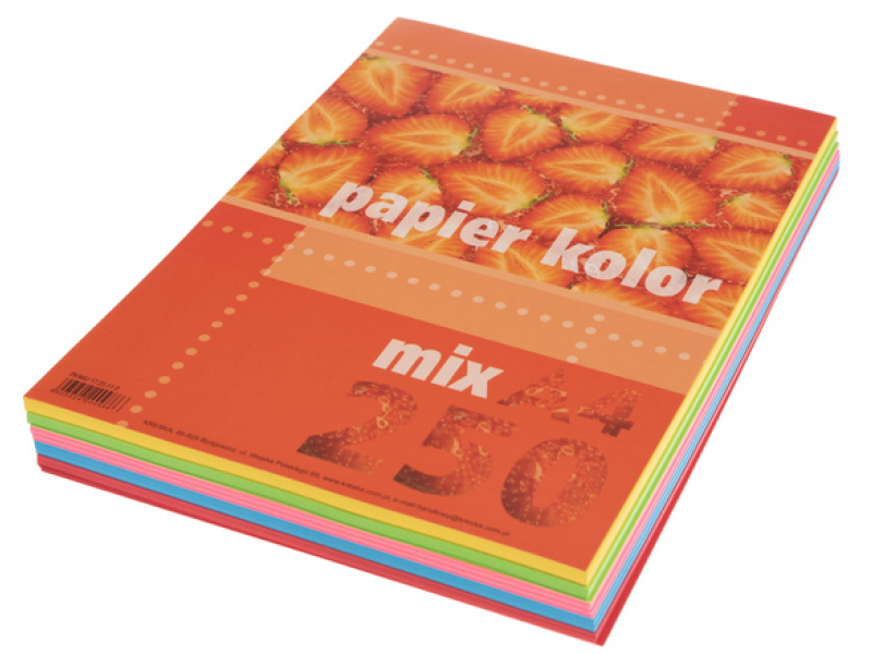 Koopiapaber Kreska MIX A4 80g 5x50 lehte