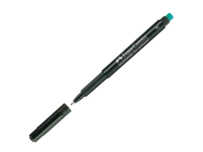 Marker Faber-Castell Multimark perm. F must 0,6mm - Pilt 2