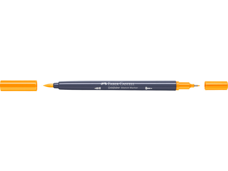 Marker Faber-Castell Sketch Goldfaber Dark chrome yellow 109 - Pilt 2