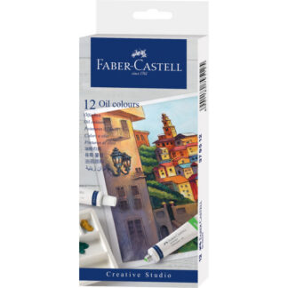 Õlivärvid Faber-Castell 12 värvi x9ml