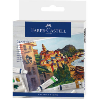 Õlivärvid Faber-Castell 24 värvi x9ml