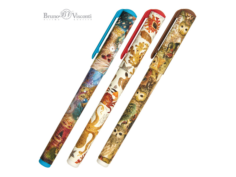 Pastapliiats Bruno Visconti DreamWrite. Fauna 0.7mm sinine - Image 2