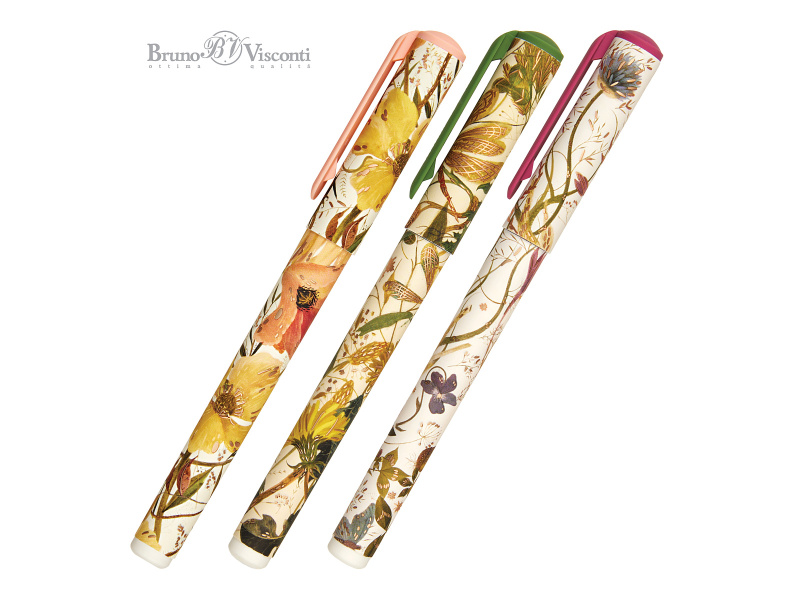 Pastapliiats Bruno Visconti DreamWrite. Flora 0.7mm sinine - Image 2