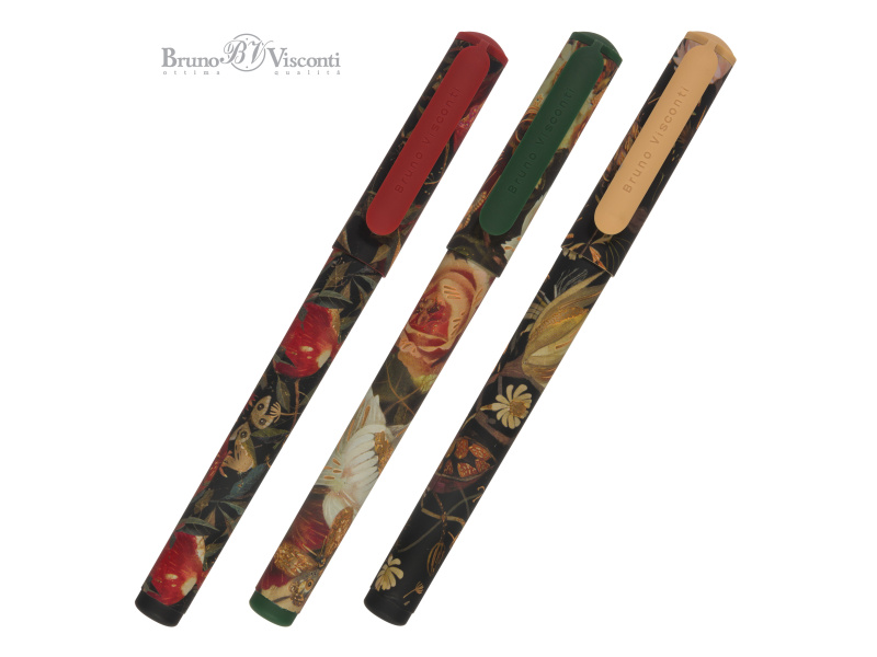 Pastapliiats Bruno Visconti DreamWrite Flora.Black night 0.7mm sinine assortii - Pilt 2