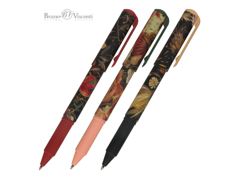 Pastapliiats Bruno Visconti DreamWrite Flora.Black night 0.7mm sinine assortii